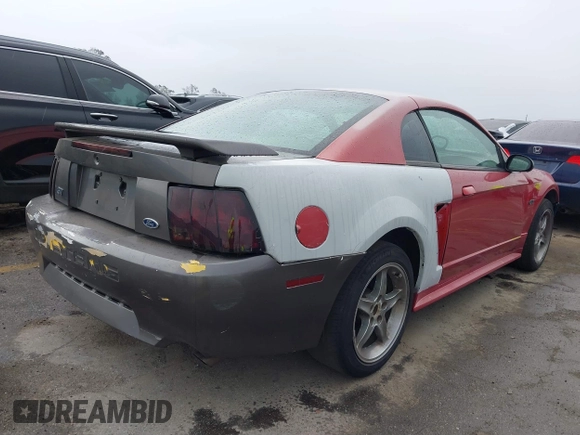 2002 Ford Mustang GT Deluxe with VIN 1FAFP42X92F200811, listed as a IAAI auction lot 41778205 with 107,187 mi miles. Bid and sale history available at carsss.com. Image 4.