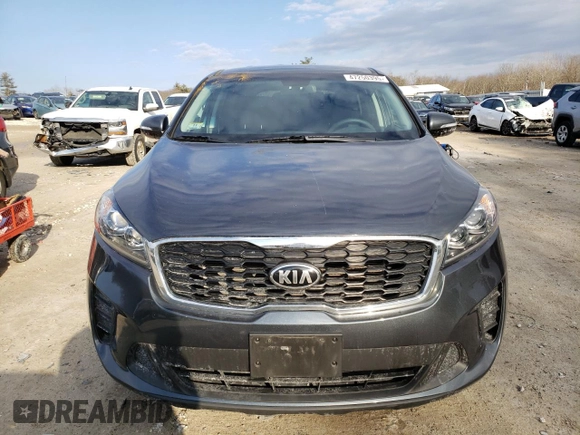 2020 Kia Sorento LX V6 with VIN 5XYPGDA53LG681717, listed as a Copart auction lot 47250395 with 66,358 mi miles and Salvage Title. Bid and sale history available at carsss.com. Image 5.