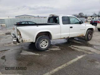 2001 Dodge Dakota Sport with VIN 1B7GG22N21S308680, listed as a Copart auction lot 89199535 with 246,337 mi miles and Salvage Title. Bid and sale history available at carsss.com. Image 3.