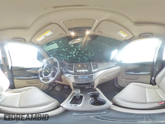 2019 Honda Ridgeline RTL with VIN 5FPYK3F5XKB038414, listed as a Copart auction lot 55408955 with Not provided miles and Salvage title. Bid and sale history available at DreamBid. Image 14.