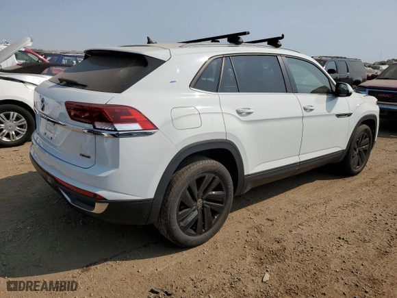 2022 Volkswagen Atlas Cross Sport 2.0T SE w/Technology with VIN 1V2KC2CA5NC218441, listed as a Copart auction lot 70404154 with 37,474 mi miles and Salvage Title. Bid and sale history available at carsss.com. Image 3.