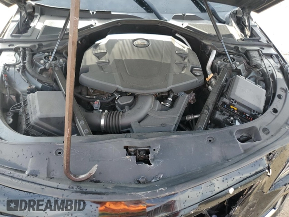 2017 Cadillac CT6 Premium Luxury AWD with VIN 1G6KF5RS8HU196723, listed as a Copart auction lot 51055025 with 140,436 mi miles and Salvage title. Bid and sale history available at DreamBid. Image 12.