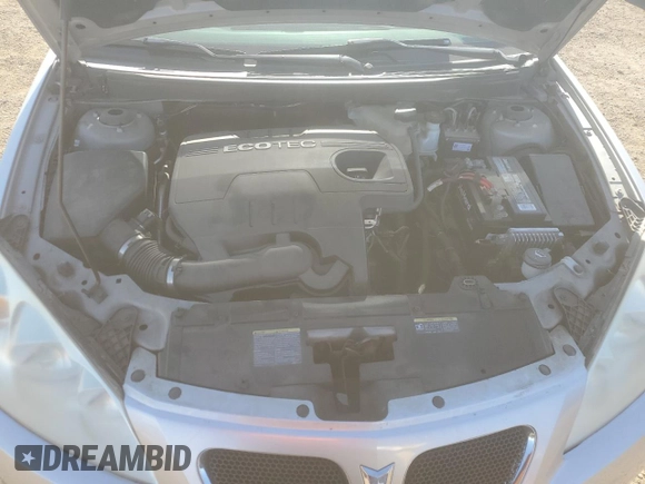 2008 Pontiac G6 1SV Value Leader with VIN 1G2ZF57B984274560, listed as a Copart auction lot 53323555 with 95,246 mi miles and Salvage Title. Bid and sale history available at DreamBid. Image 11.