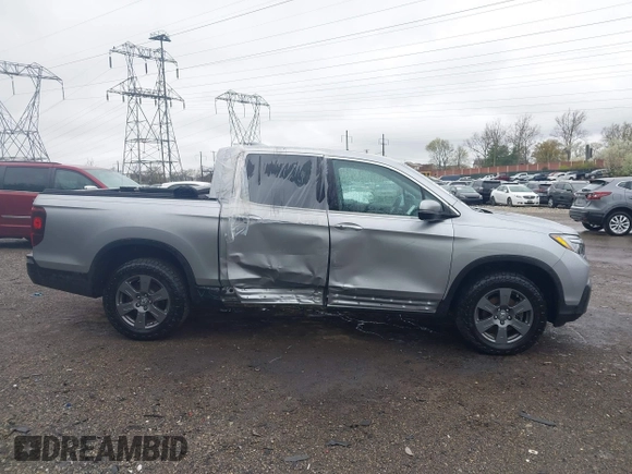 2020 Honda Ridgeline RTL-E with VIN 5FPYK3F73LB004365, listed as a IAAI auction lot 41965887 with 80,981 mi miles and . Bid and sale history available at DreamBid. Image 6.