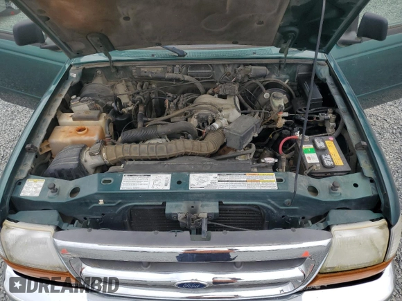 1999 Ford Ranger XL with VIN 1FTYR14VXXTA97866, listed as a Copart auction lot 62703525 with 97,611 mi miles and Clean title. Bid and sale history available at DreamBid. Image 11.
