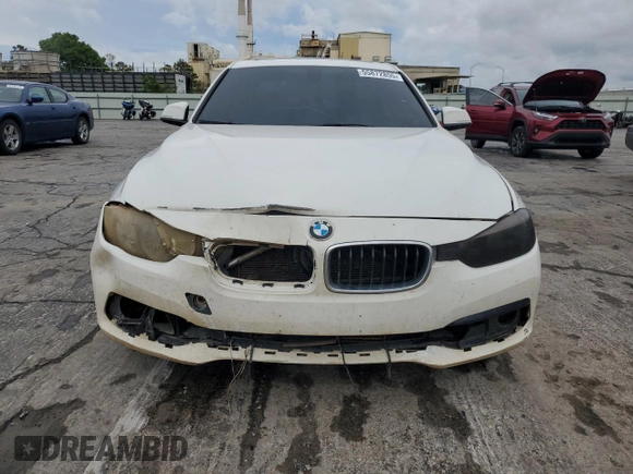 2016 BMW 3 Series 328i with VIN WBA8E9G58GNT43935, listed as a Copart auction lot 55872855 with 267,010 mi miles and Clean title. Bid and sale history available at DreamBid. Image 5.