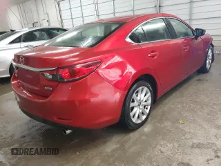 2016 Mazda 6 i Sport with VIN JM1GJ1U54G1409985, listed as a Copart auction lot 53672785 with 185,258 mi miles and Salvage Title. Bid and sale history available at DreamBid. Image 3.