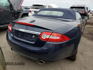2011 Jaguar XK with VIN SAJWA4GB9BLB41127, listed as a Copart auction lot 75502694 with 0 mi miles and Salvage Title. Bid and sale history available at carsss.com. Image 6.
