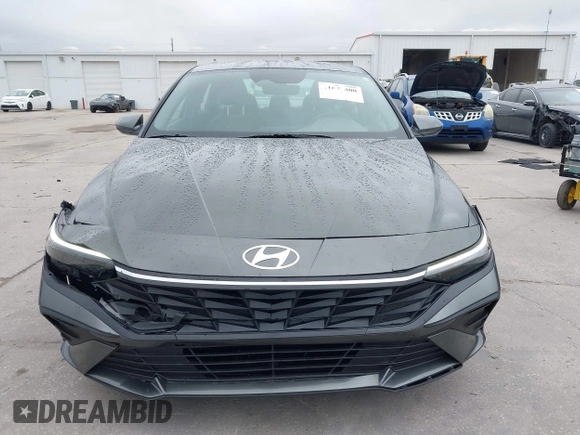 2024 Hyundai Elantra SEL with VIN KMHLM4DG8RU801681, listed as a IAAI auction lot 41629800 with 13,125 mi miles. Bid and sale history available at carsss.com. Image 13.
