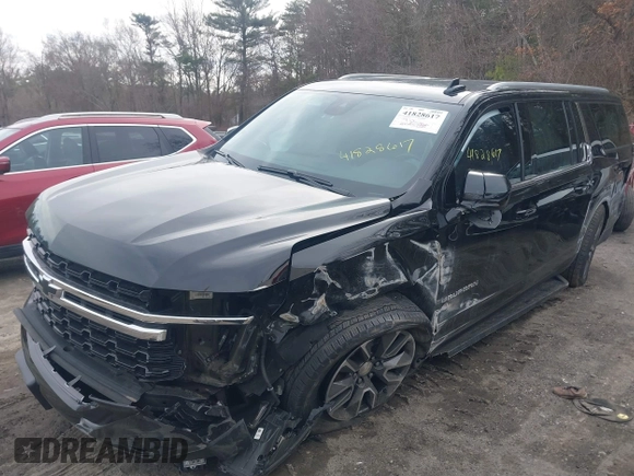 2023 Chevrolet Suburban LS with VIN 1GNSKBKD7PR110930, listed as a IAAI auction lot 41828617 with 132,214 mi miles and . Bid and sale history available at DreamBid. Image 2.
