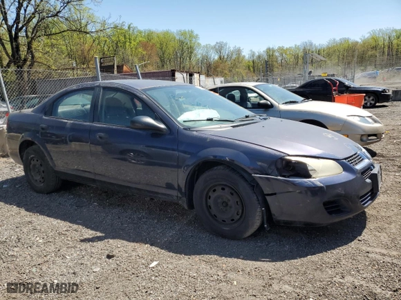 2004 Dodge Stratus SE with VIN 1B3EL36T64N120542, listed as a Copart auction lot 53611625 with 179,730 mi miles and Salvage Title. Bid and sale history available at carsss.com. Image 4.