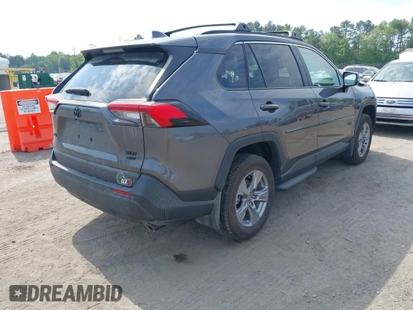 2024 Toyota RAV4 XLE with VIN 2T3P1RFV4RC481948, listed as a IAAI auction lot 42167101 with 8,044 mi miles and . Bid and sale history available at DreamBid. Image 4.
