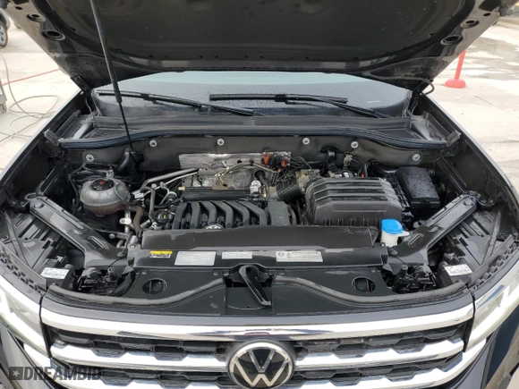 2021 Volkswagen Atlas 3.6L V6 SEL with VIN 1V2ER2CAXMC520169, listed as a Copart auction lot 45409735 with 66,832 mi miles and Salvage Title. Bid and sale history available at carsss.com. Image 12.