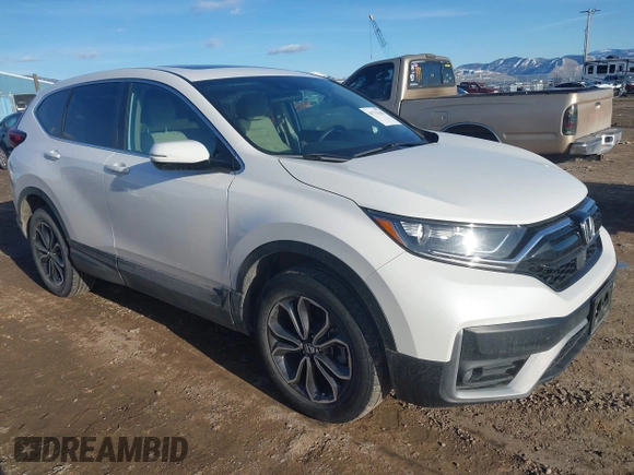 2020 Honda CR-V EX with VIN 5J6RW2H58LA013525, listed as a IAAI auction lot 41713145 with 22,201 mi miles. Bid and sale history available at carsss.com. Image 1.