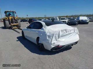 2017 Alfa Romeo Giulia Ti with VIN ZARFAECN0H7560749, listed as a IAAI auction lot 41674283 with 109,678 mi miles. Bid and sale history available at carsss.com. Image 3.