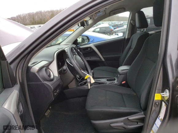 2018 Toyota RAV4 LE with VIN 2T3BFREV0JW697182, listed as a Copart auction lot 46685735 with 63,666 mi miles and Salvage Title. Bid and sale history available at carsss.com. Image 7.