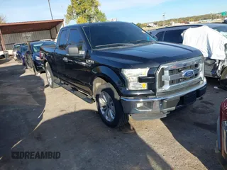 2016 Ford F-150 XLT with VIN 1FTEX1EP2GKE42449, listed as a IAAI auction lot 40754639 with 96,695 mi miles. Bid and sale history available at carsss.com. Image 1.