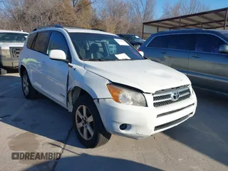 2008 Toyota RAV4 Ltd with VIN JTMZK31V485022675, listed as a IAAI auction lot 41697379 with 191,162 mi miles. Bid and sale history available at carsss.com. Image 1.