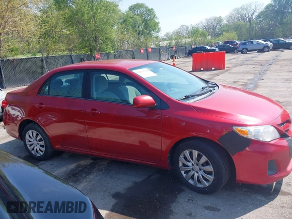 2012 Toyota Corolla L with VIN 2T1BU4EE3CC800424, listed as a IAAI auction lot 42071780 with 204,196 mi miles. Bid and sale history available at carsss.com. Image 13.