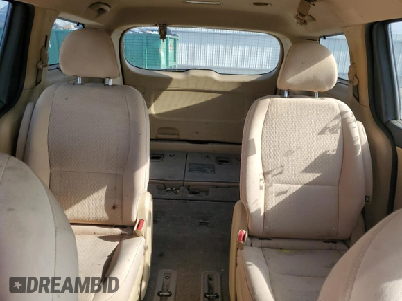 2016 Kia Sedona LX with VIN KNDMB5C16G6091943, listed as a Copart auction lot 50242475 with 182,678 mi miles and Salvage Title. Bid and sale history available at DreamBid. Image 10.