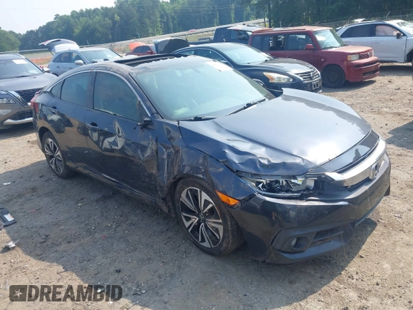 2016 Honda Civic EX-L with VIN 19XFC1F79GE003492, listed as a IAAI auction lot 42563306 with 166,420 mi miles and . Bid and sale history available at DreamBid. Image 1.