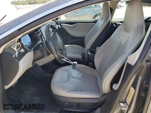 2014 Tesla Model S 60 с VIN 5YJSA1H15EFP49412, выставлен на аукционе Copart как лот 60476835 с пробегом 96 202 миль миль и Списание • Salvage title. История ставок и продаж доступна на DreamBid. Изображение 7.