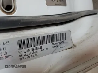 2015 Dodge Dart SXT z VIN 1C3CDFBB6FD378252, wystawiony jako Copart lot #54831495 z przebiegiem 112 907 mil mil oraz Szkoda całkowita • Salvage title. Historia ofert i sprzedaży dostępna na DreamBid. Obrazek 12.