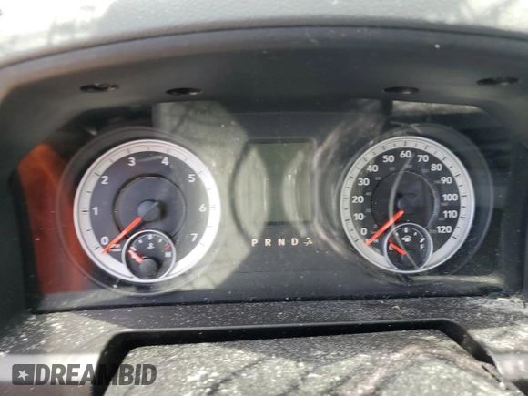 2013 Ram 1500 Express with VIN 3C6JR7AT4DG518407, listed as a Copart auction lot 60879224 with 117,643 mi miles and Salvage title. Bid and sale history available at DreamBid. Image 9.