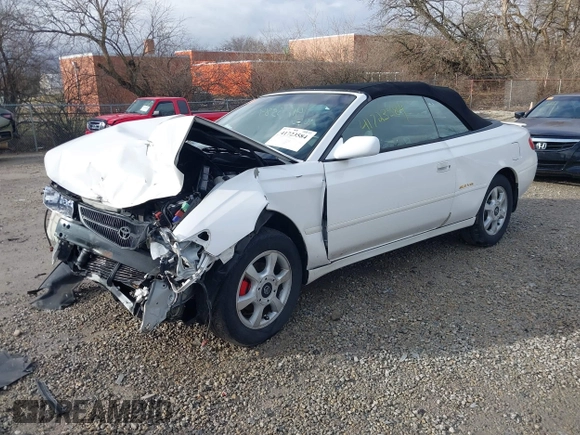 2001 Toyota Solara SE with VIN 2T1FF22P21C471461, listed as a IAAI auction lot 41723584 with Not Provided miles and . Bid and sale history available at DreamBid. Image 2.