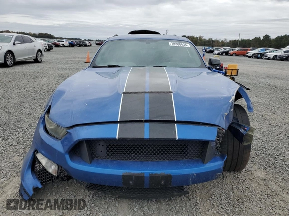 2017 Ford Mustang Shelby GT350 z VIN 1FA6P8JZ0H5521516, wystawiony jako Copart lot #78286434 z przebiegiem 108 661 mil mil oraz Szkoda całkowita • Salvage title. Historia ofert i sprzedaży dostępna na DreamBid. Obrazek 5.