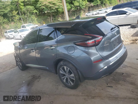 2020 Nissan Murano S with VIN 5N1AZ2AJ7LN152907, listed as a Copart auction lot 61852285 with 86,462 mi miles and Salvage title. Bid and sale history available at DreamBid. Image 2.