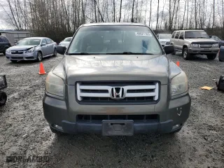 2006 Honda Pilot EX with VIN 2HKYF184X6H506591, listed as a Copart auction lot 48621165 with 201,577 mi miles and Clean Title. Bid and sale history available at carsss.com. Image 5.