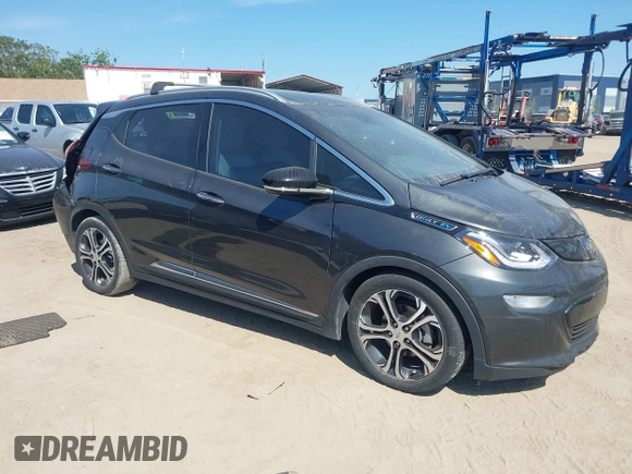 2018 Chevrolet Bolt EV Premier with VIN 1G1FX6S04J4116505, listed as a IAAI auction lot 42258808 with 103,089 mi miles and . Bid and sale history available at DreamBid. Image 1.