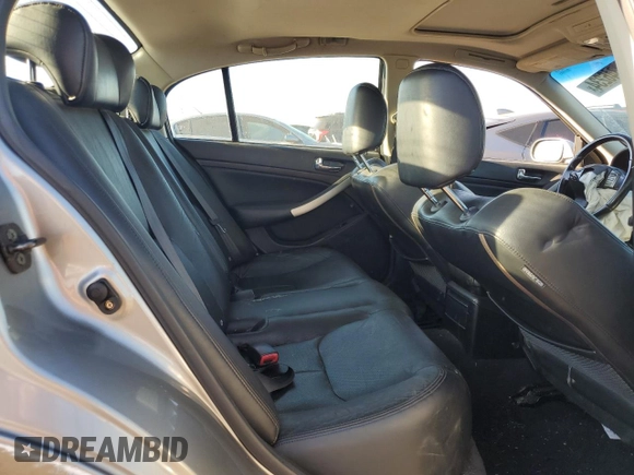 2006 Infiniti G35 with VIN JNKCV51E06M501959, listed as a Copart auction lot 73346234 with 142,194 mi miles and Salvage Title. Bid and sale history available at DreamBid. Image 11.