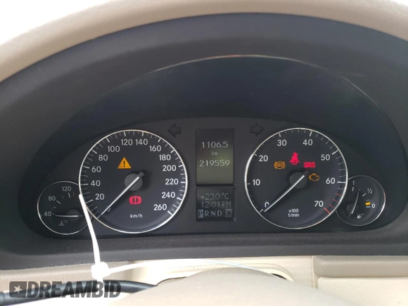 2007 Mercedes-Benz C 230 Sport z VIN WDBRF52H87F862300, wystawiony jako Copart lot #63979635 z przebiegiem 219 559 mil mil oraz Czysty tytuł • Clean title. Historia ofert i sprzedaży dostępna na DreamBid. Obrazek 9.