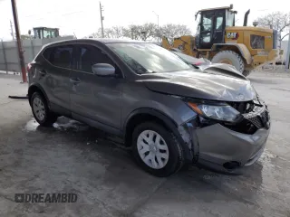 2017 Nissan Rogue SV with VIN JN1BJ1CP0HW007398, listed as a Copart auction lot 54444005 with 74,482 mi miles and Salvage title. Bid and sale history available at DreamBid. Image 4.
