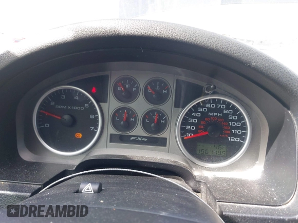 2008 Ford F-150 XLT with VIN 1FTPW14V28FC26851, listed as a IAAI auction lot 42055576 with 156,119 mi miles. Bid and sale history available at carsss.com. Image 15.