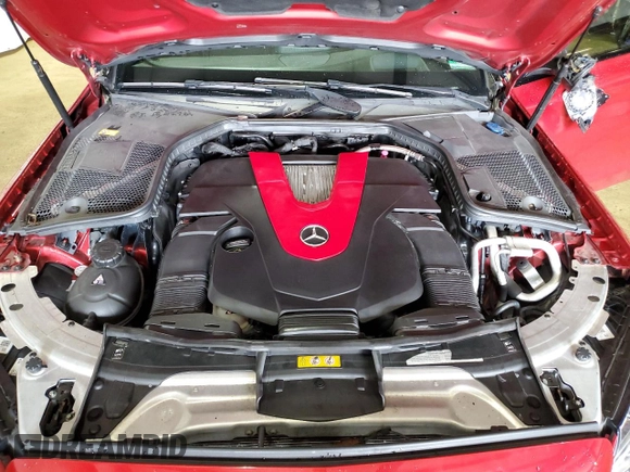 2016 Mercedes-Benz C 450 AMG with VIN 55SWF6EB1GU065276, listed as a Copart auction lot 51871165 with 85,879 mi miles and Salvage title. Bid and sale history available at DreamBid. Image 12.