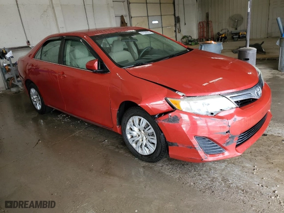2012 Toyota Camry L with VIN 4T1BF1FK5CU544329, listed as a Copart auction lot 47630225 with 244,396 mi miles and Salvage Title. Bid and sale history available at carsss.com. Image 4.
