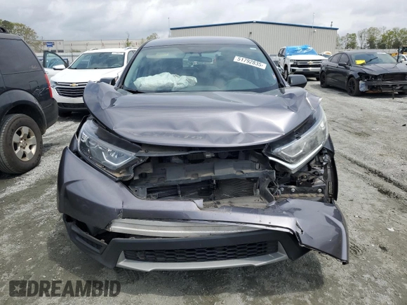 2018 Honda CR-V LX with VIN 2HKRW5H36JH410503, listed as a Copart auction lot 51792835 with 86,312 mi miles and Salvage Title. Bid and sale history available at carsss.com. Image 5.