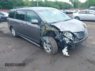 2015 Toyota Sienna LE AAS with VIN 5TDKK3DC3FS685223, listed as a IAAI auction lot 42527978 with 119,199 mi miles and . Bid and sale history available at DreamBid. Image 1.