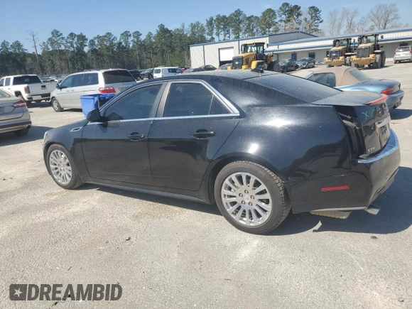 2011 Cadillac CTS Sedan Premium with VIN 1G6DP5ED3B0150356, listed as a Copart auction lot 49460085 with 132,126 mi miles and Salvage Title. Bid and sale history available at carsss.com. Image 2.