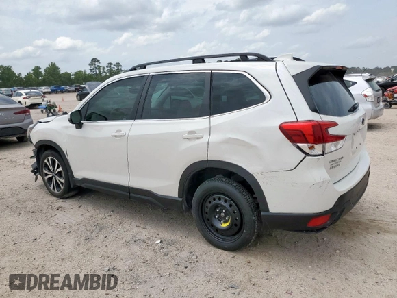 2023 Subaru Forester Limited с VIN JF2SKAPC6PH540054, выставлен на аукционе Copart как лот 57816565 с пробегом 19 318 миль миль и Списание • Salvage title. История ставок и продаж доступна на DreamBid. Изображение 2.