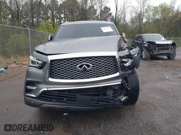 2018 Infiniti QX80 with VIN JN8AZ2NFXJ9664942, listed as a IAAI auction lot 41817171 with 126,294 mi miles. Bid and sale history available at carsss.com. Image 13.