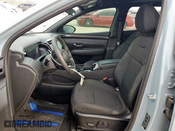 2023 Hyundai Santa Cruz SEL with VIN 5NTJC4AE4PH061699, listed as a Copart auction lot 54894975 with 16,658 mi miles and Salvage title. Bid and sale history available at DreamBid. Image 7.
