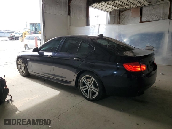 2012 BMW 5 Series 550i with VIN WBAFR9C55CDX79238, listed as a Copart auction lot 50351875 with 112,904 mi miles and Salvage Title. Bid and sale history available at carsss.com. Image 2.