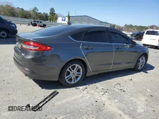 2018 Ford Fusion SE with VIN 3FA6P0HD1JR252599, listed as a Copart auction lot 45666525 with 61,405 mi miles and Salvage Title. Bid and sale history available at DreamBid. Image 3.