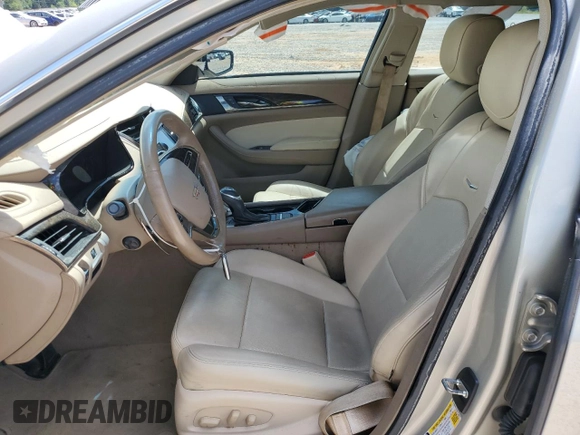 2016 Cadillac CTS Luxury Collection RWD with VIN 1G6AR5SX9G0113699, listed as a Copart auction lot 52864495 with 30,860 mi miles and Salvage Title. Bid and sale history available at DreamBid. Image 7.