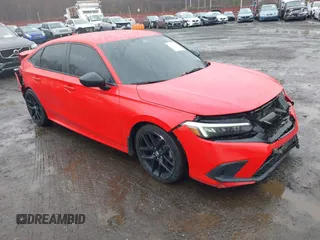 2023 Honda Civic Sport with VIN 2HGFE2F51PH502887, listed as a IAAI auction lot 42021914 with 48,540 mi miles and . Bid and sale history available at DreamBid. Image 1.