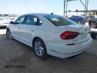 2018 Volkswagen Passat SE with VIN 1VWBA7A30JC052183, listed as a IAAI auction lot 42019565 with 105,743 mi miles and . Bid and sale history available at DreamBid. Image 3.